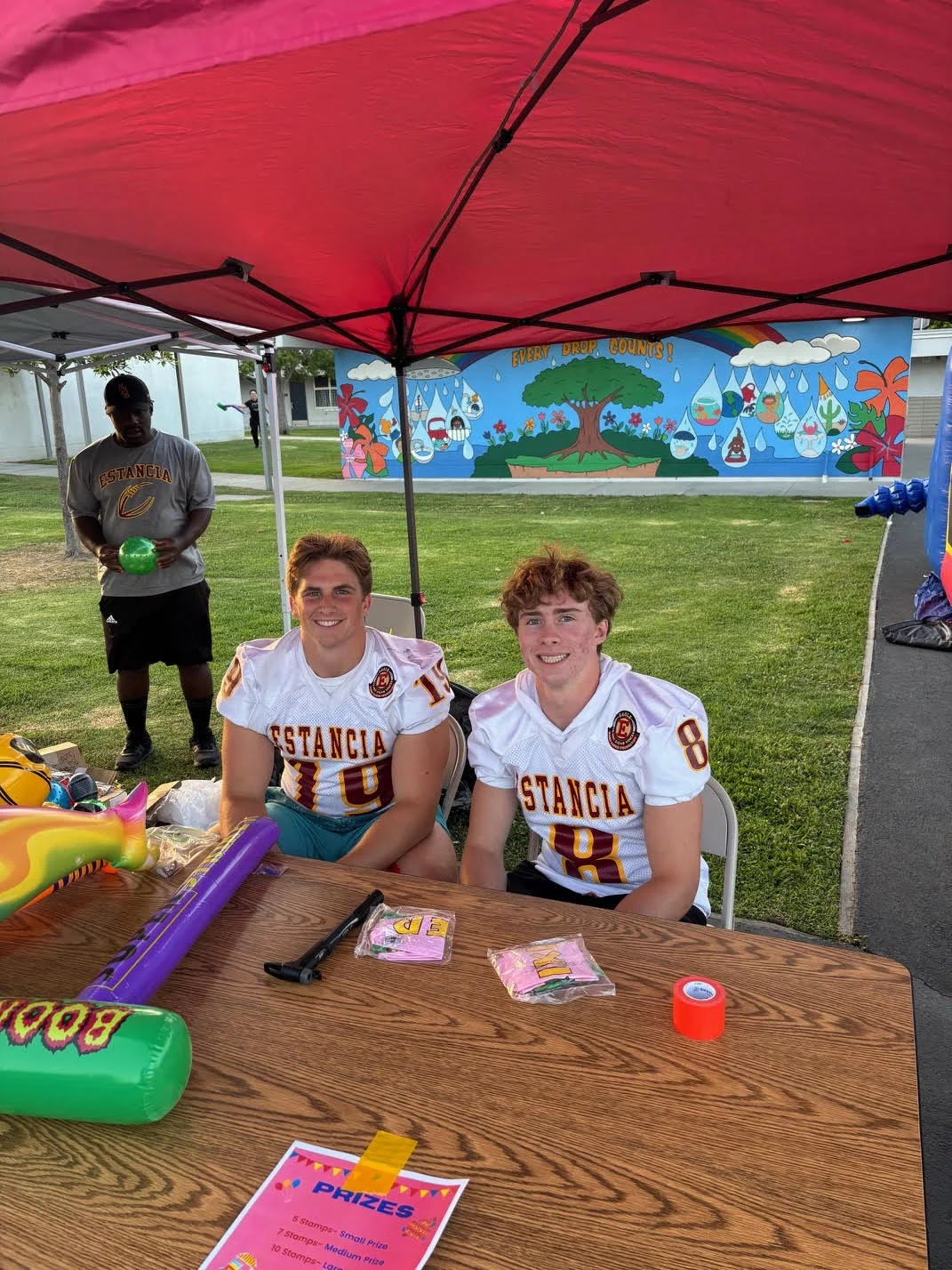 Estancia Footall Big Smiles at Adams El Carnival